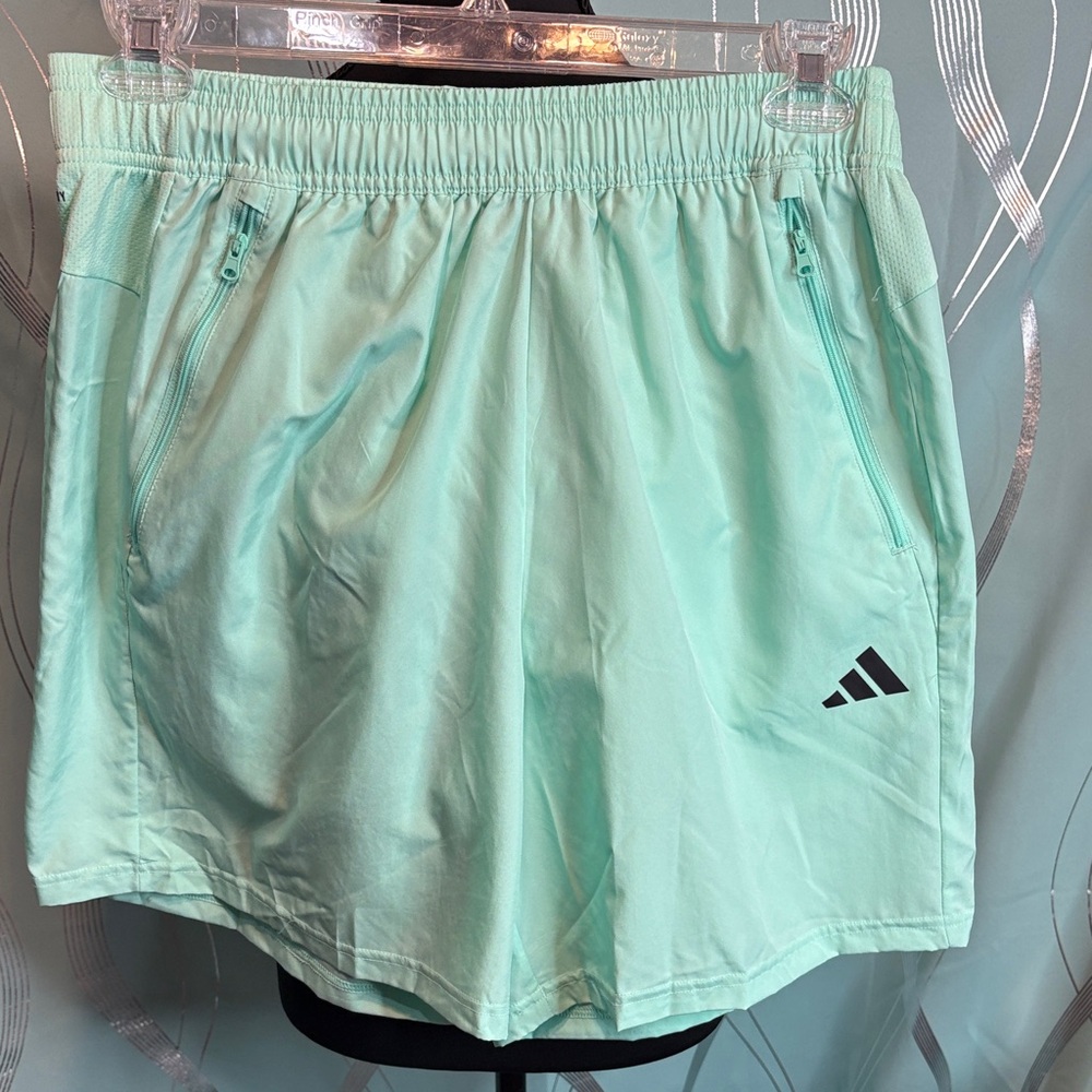 Adidas Mint Green Sports Shorts NWOT